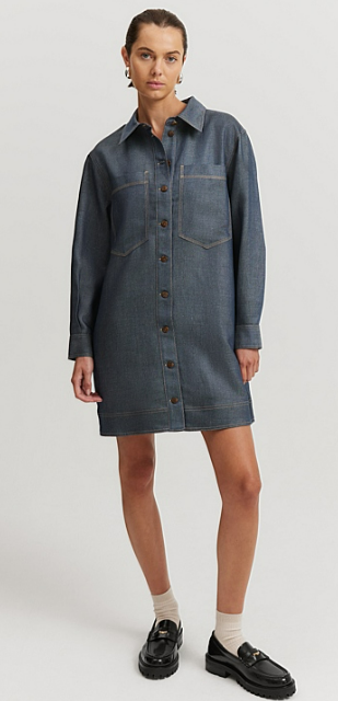 denim dress 