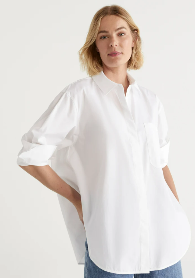 white shirt