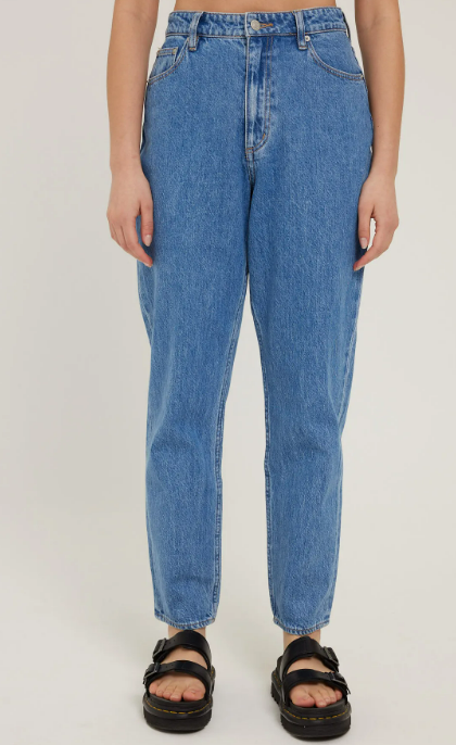 Mid wash jeans