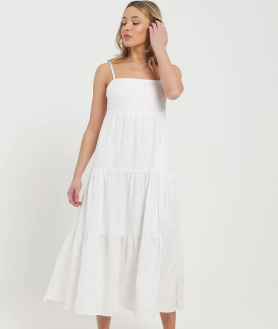 white dress