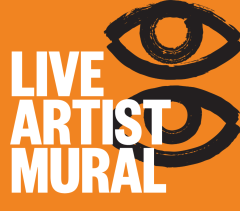Live Artist Mural