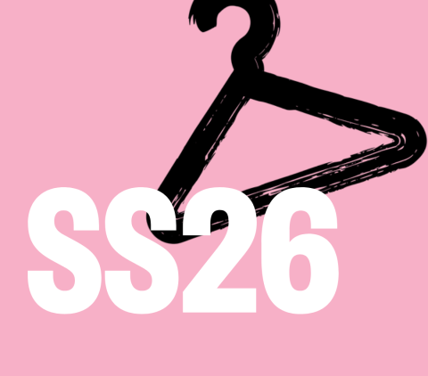 Text: SS26. Coat hanger icon
