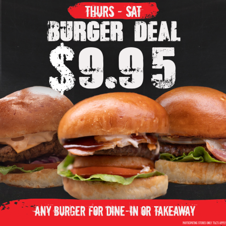 $9.95 burger