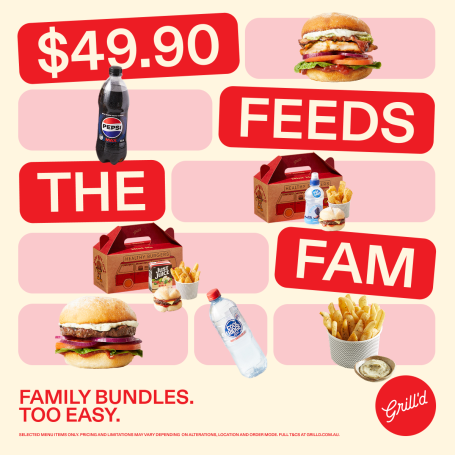 Grill'd Family Bundle