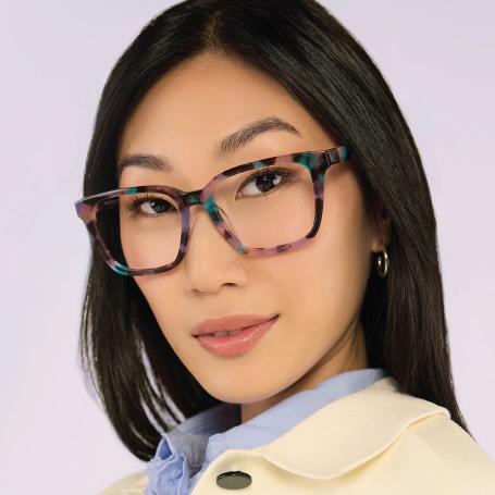 Woman wearing glasses from Oscar Wylee