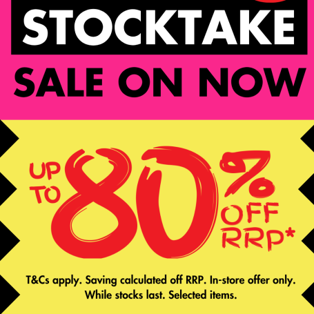 Stocktake Sale Tile Wollongong Central Promo