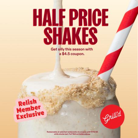 50%OFF SHAKES
