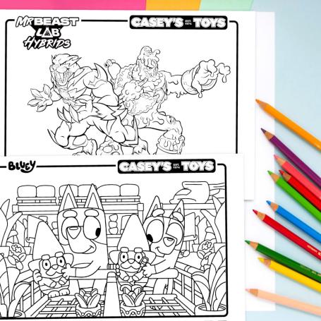 Casey's Toys Colouring Competition Tile