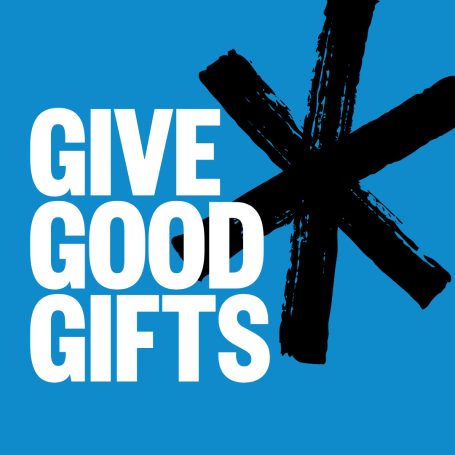 Text: Give Good Gifts