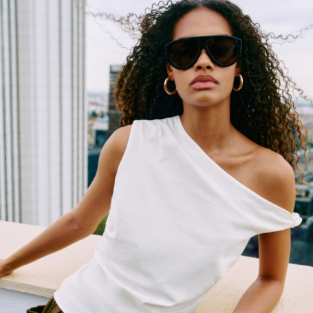 Woman wearing H&M latest arrival