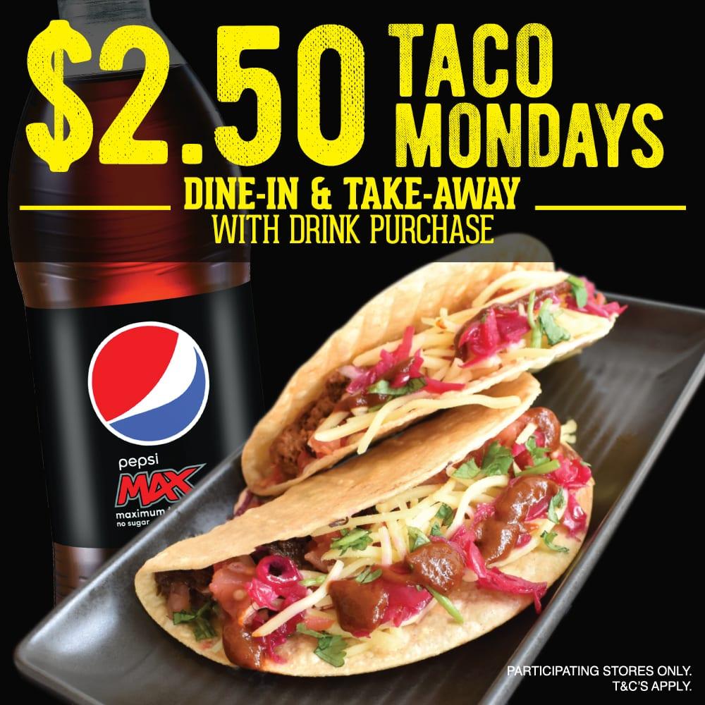 Burrito Bar Taco Monday