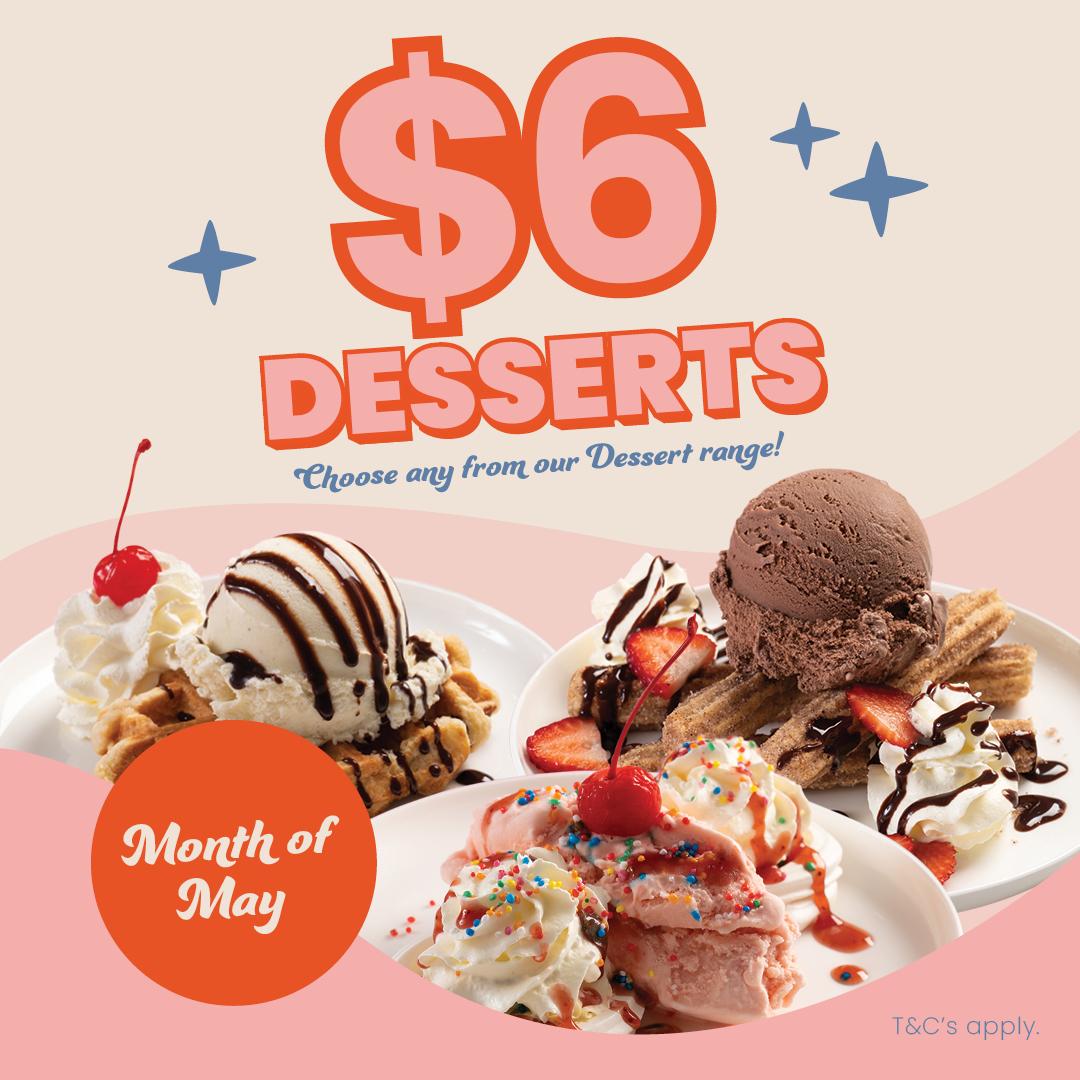 $6 desserts at Sweet Republick