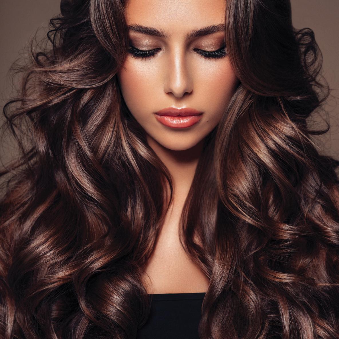 Hair House model with hair extensions