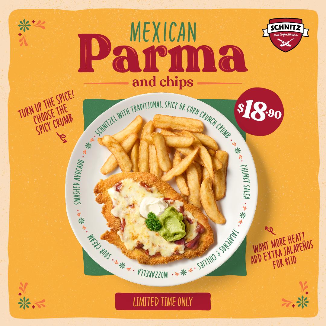 Schnitz Mexican Parma