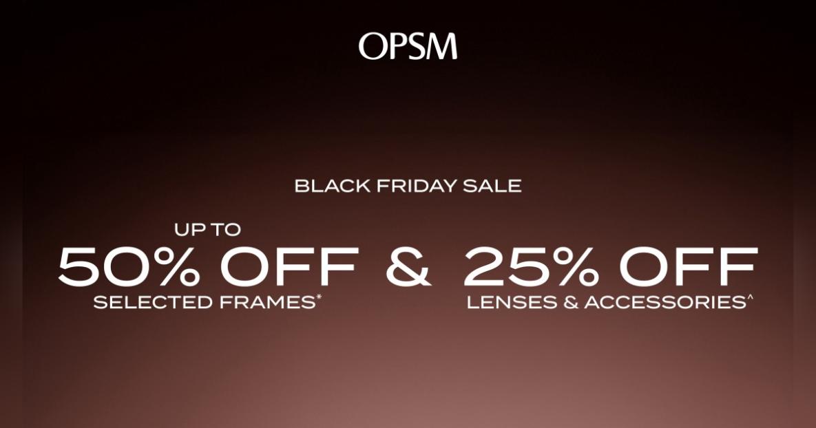 OPSM UPDATED BLACK FRIDAY BANNER