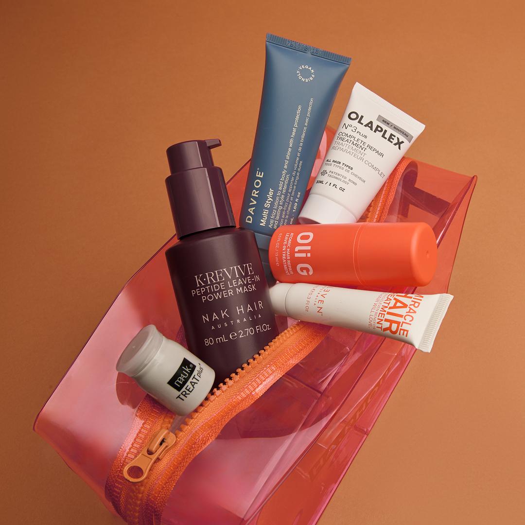 Free Goodie Bag valued at $215 when you spend $120+ on Haircare