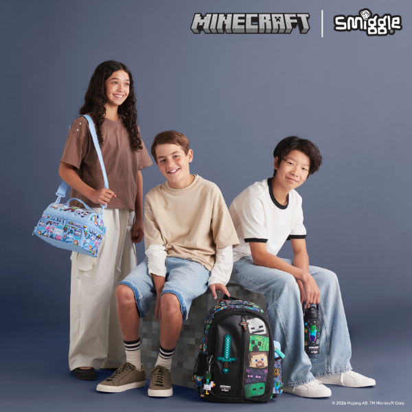 Smiggle - Minecraft Collection