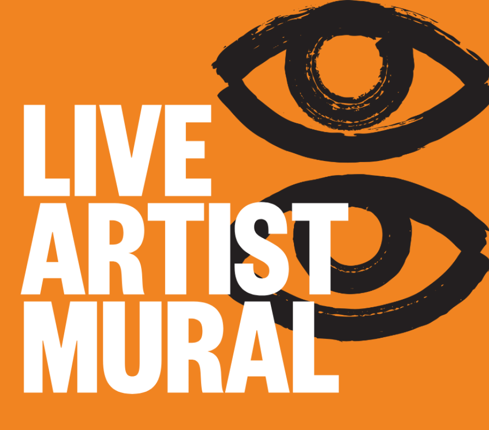 Live Artist Mural