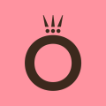 Pandora logo - Ring with crown above it